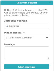 Online chat