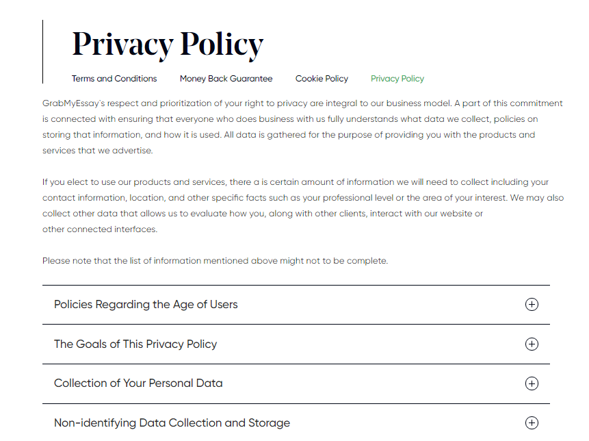  Privacy Policy